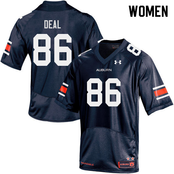 Women #86 Luke Deal Auburn Tigers College Football Jerseys Sale-Navy